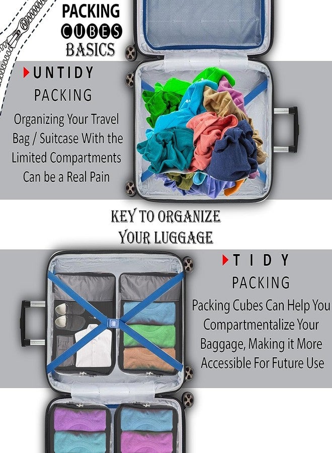 GOMAJO Packing Cube Travel Organizer for Men and Women Luggage Laundry Clothes Storage Pouch (Grey, Medium) - Image 5